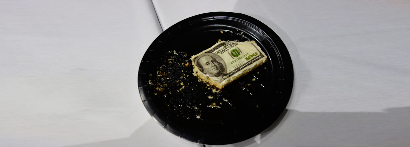 Dollar Cake